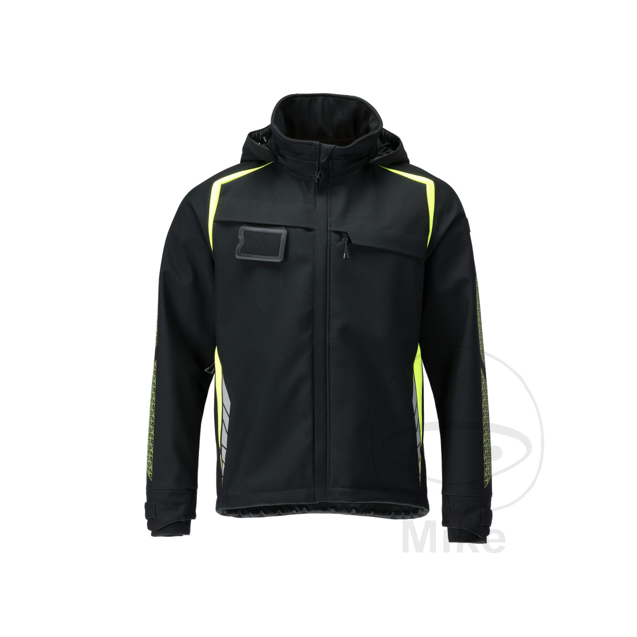 chaqueta con capucha softshell