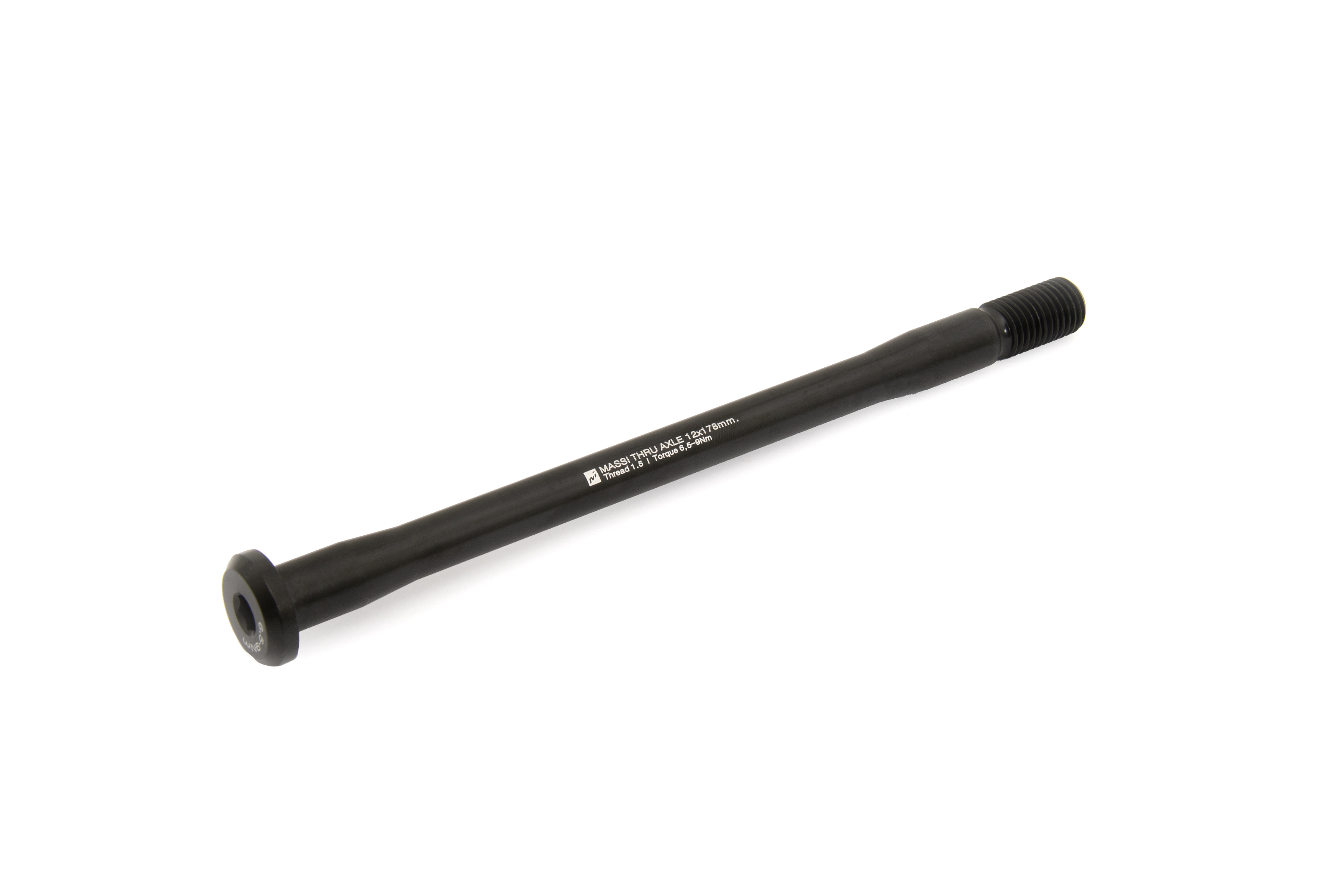 eje trasero de rueda bicicleta 2x178 mm tp=1.50 mm