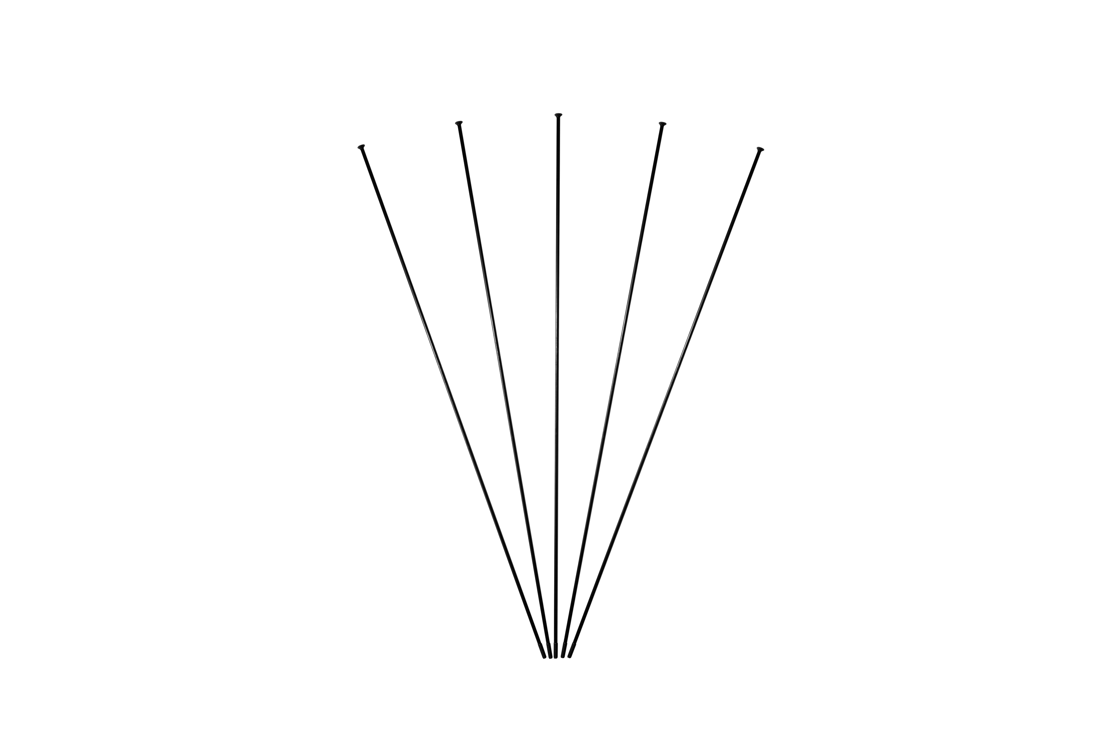 pack 5 radios para llanta delantera volta 279 mm
