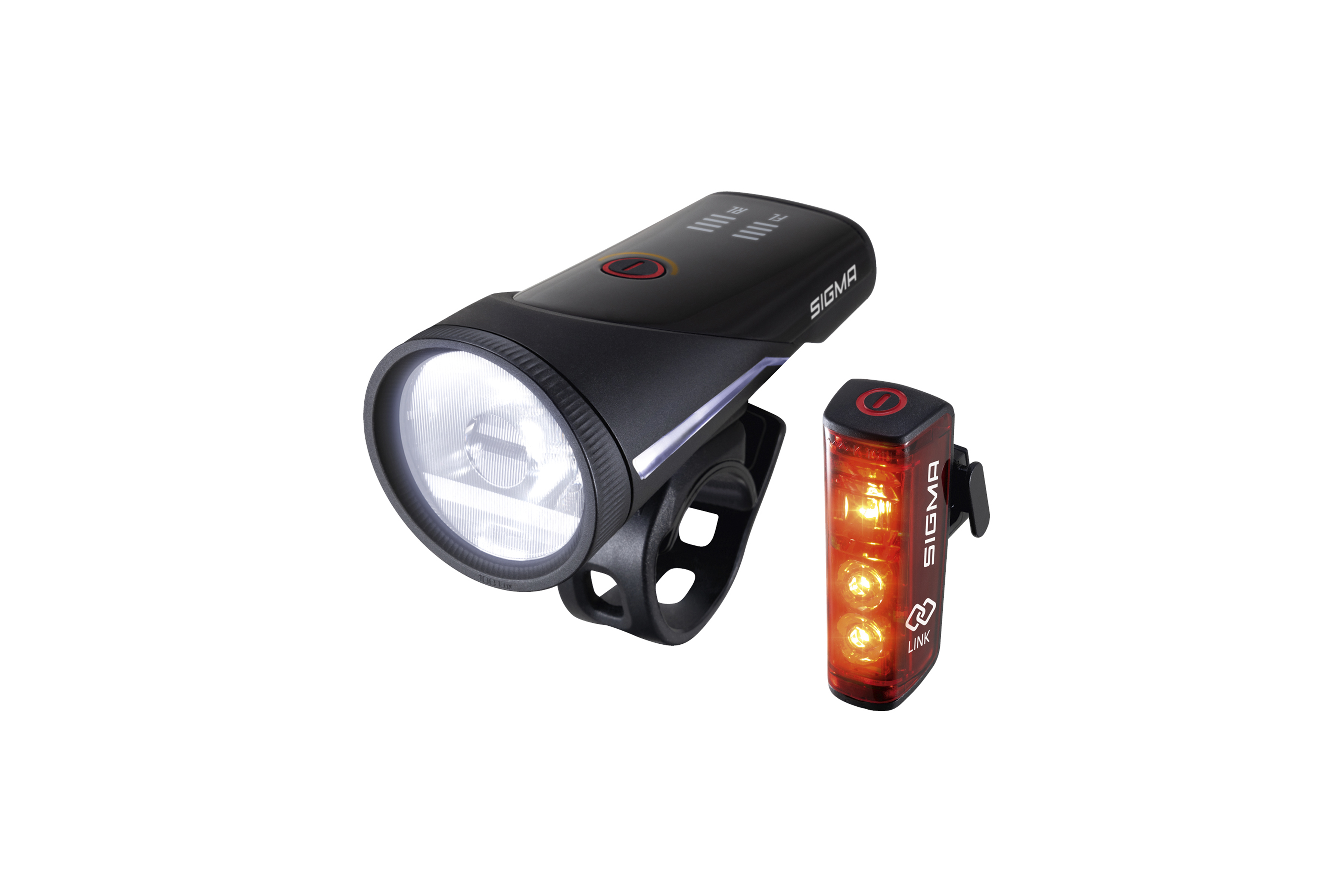 kit faros para bicicleta aura 100 + blaze link