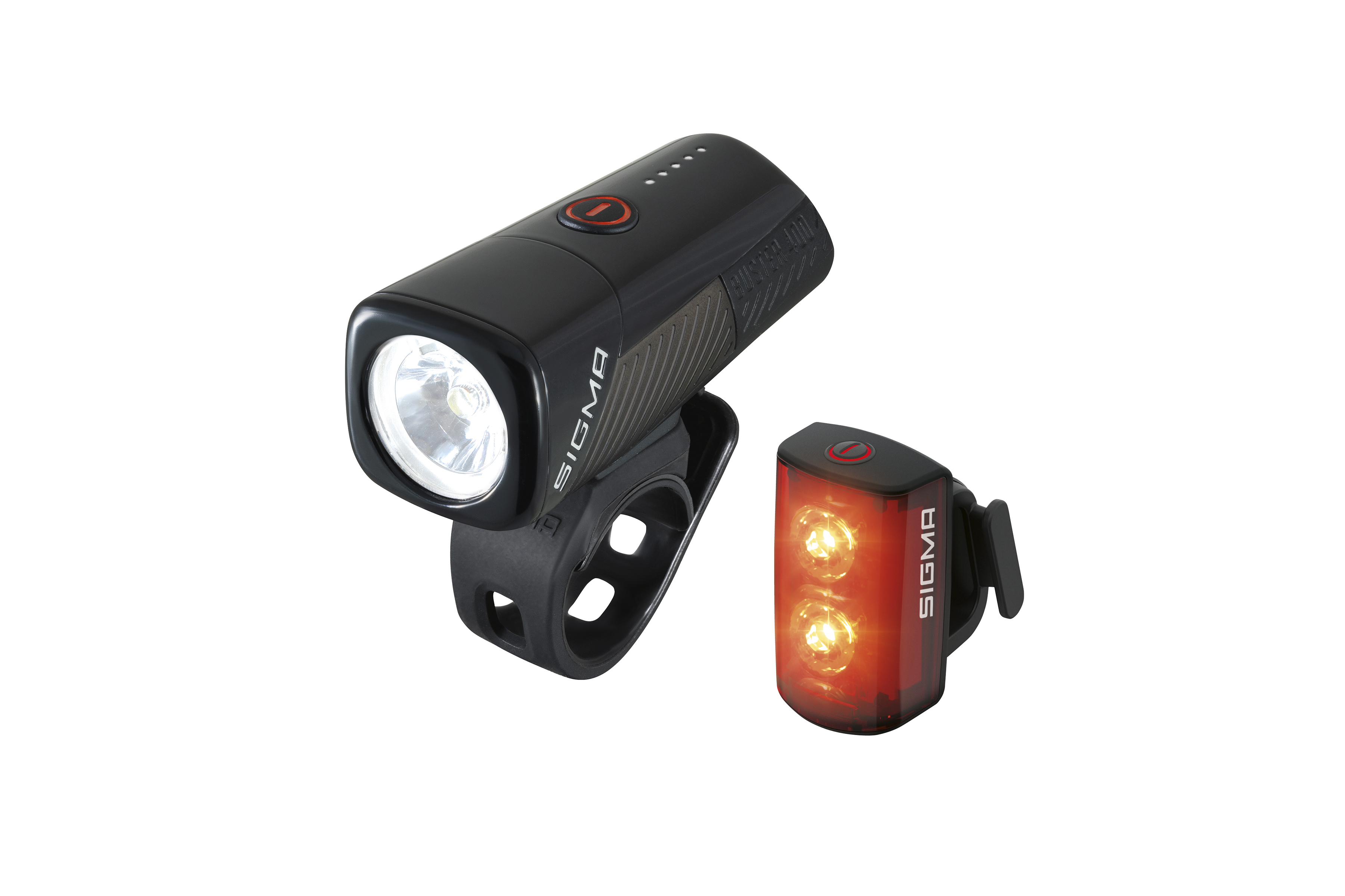 kit faros para bicicleta buster 400 + rl80