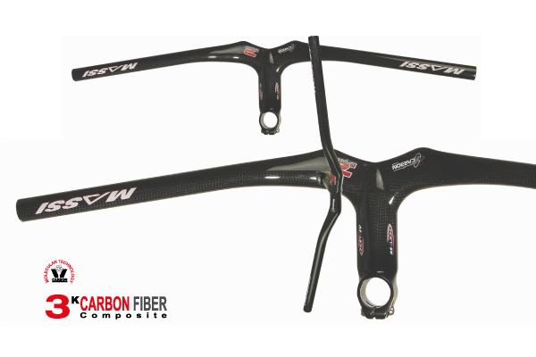 MASSI Manillar con potencia integrada MTB Carbon 90/100/110/120mm - Imagen 6 de 6