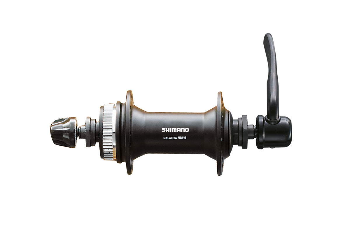 buje rueda delantera  32a center lock m495a negro