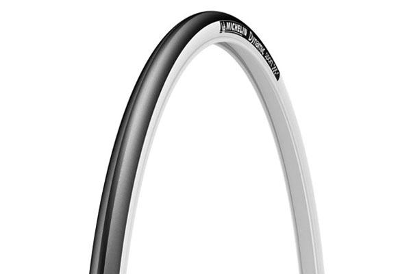cubierta neumatico negra/blanca  700x25 dynamic sport