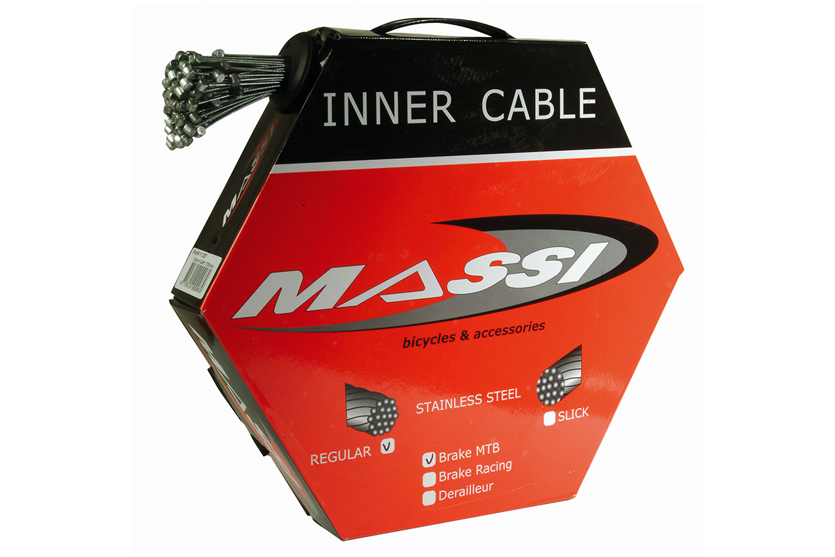 cable freno 1.6x1700mm en caja de 100 unidades para mtb