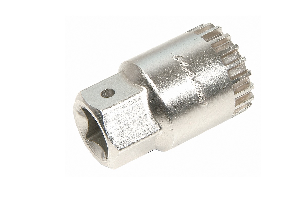 llave cartucho pedalier monobloc shimano
