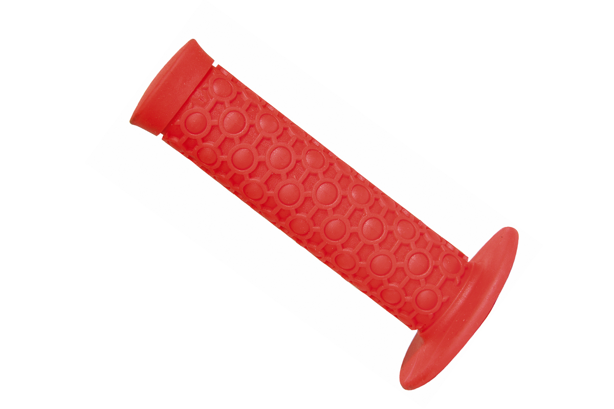 puños bmx massi en colores negro y rojo para bicicletas bmx
