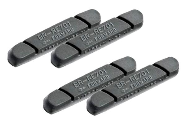 4x zapatas de freno br-b0500 carbon campagnolo