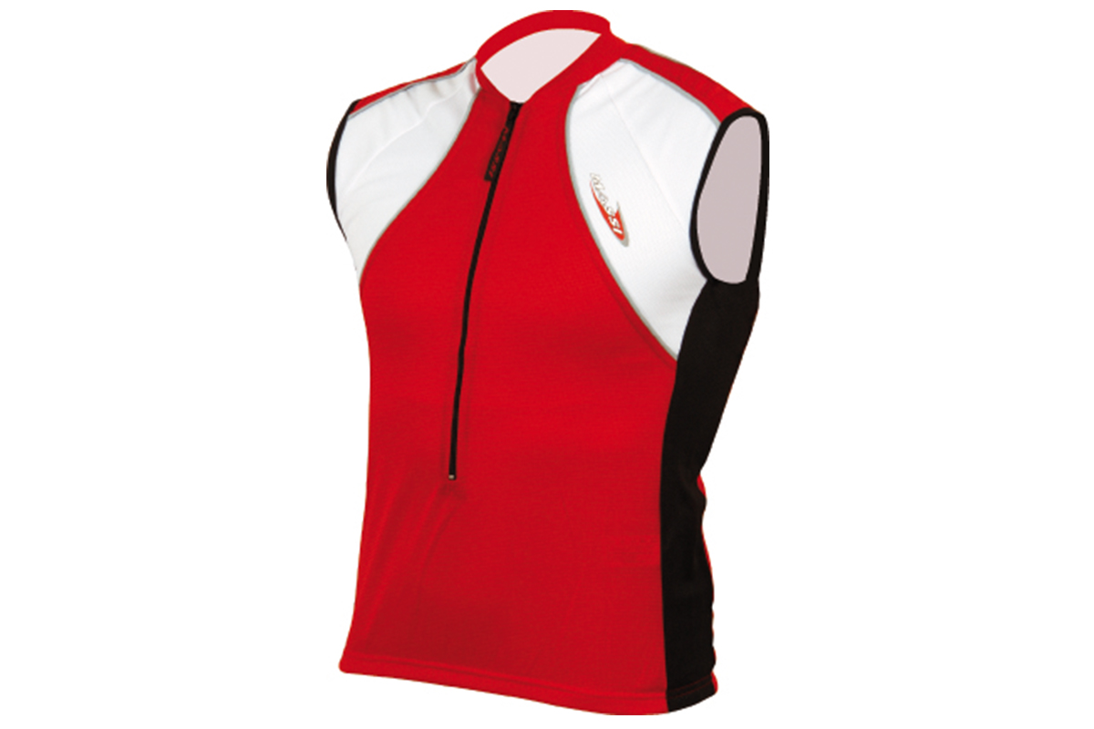 maillot de ciclismo sin mangas alps