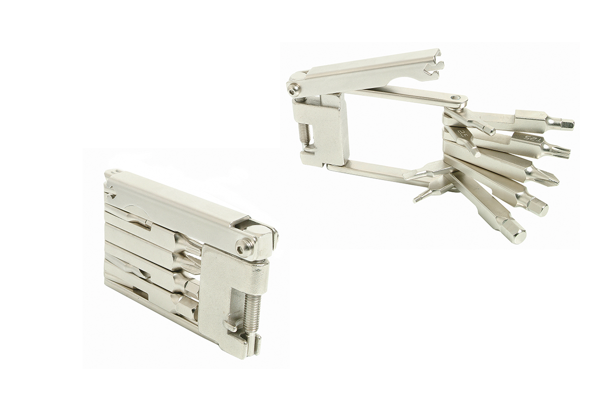 llave kit multiuso aluminio flat design 12 f