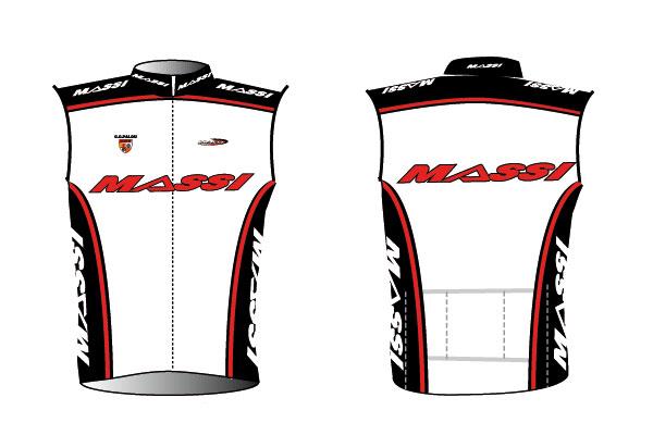 maillot de ciclismo sin mangas team