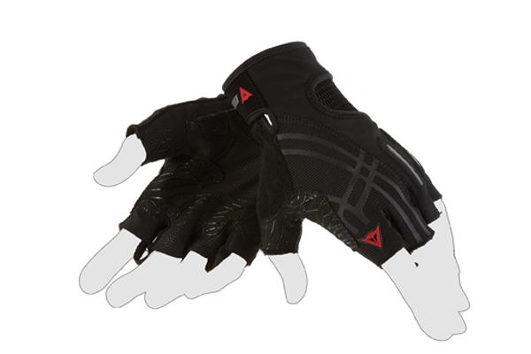 guantes cortos de ciclismo dainese acca short - talla s