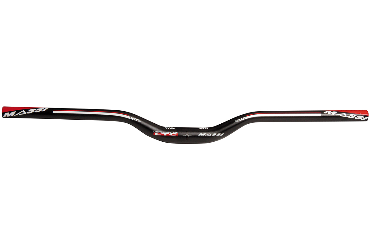 manillar mtb massi mhb-708 de aluminio 6061 t6 con doble espesor - diámetro 25.4mm