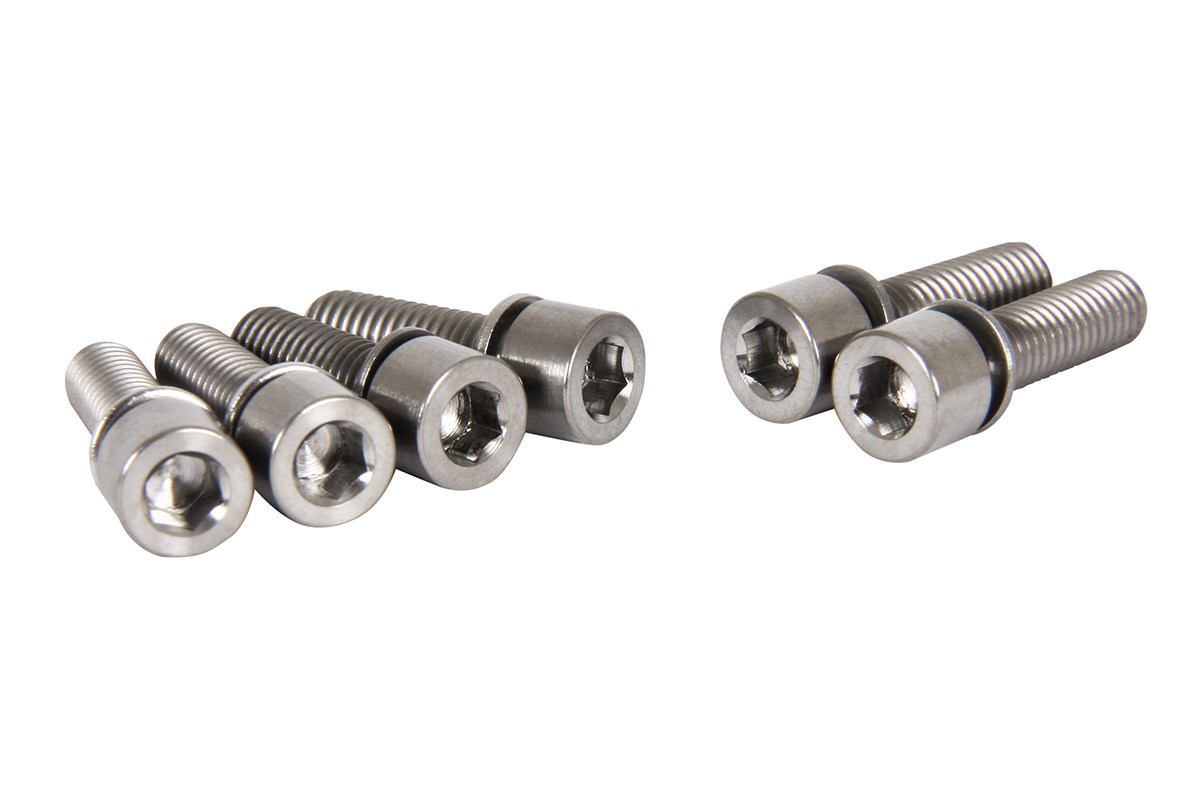 tornillos de titanio para potencia (6u)