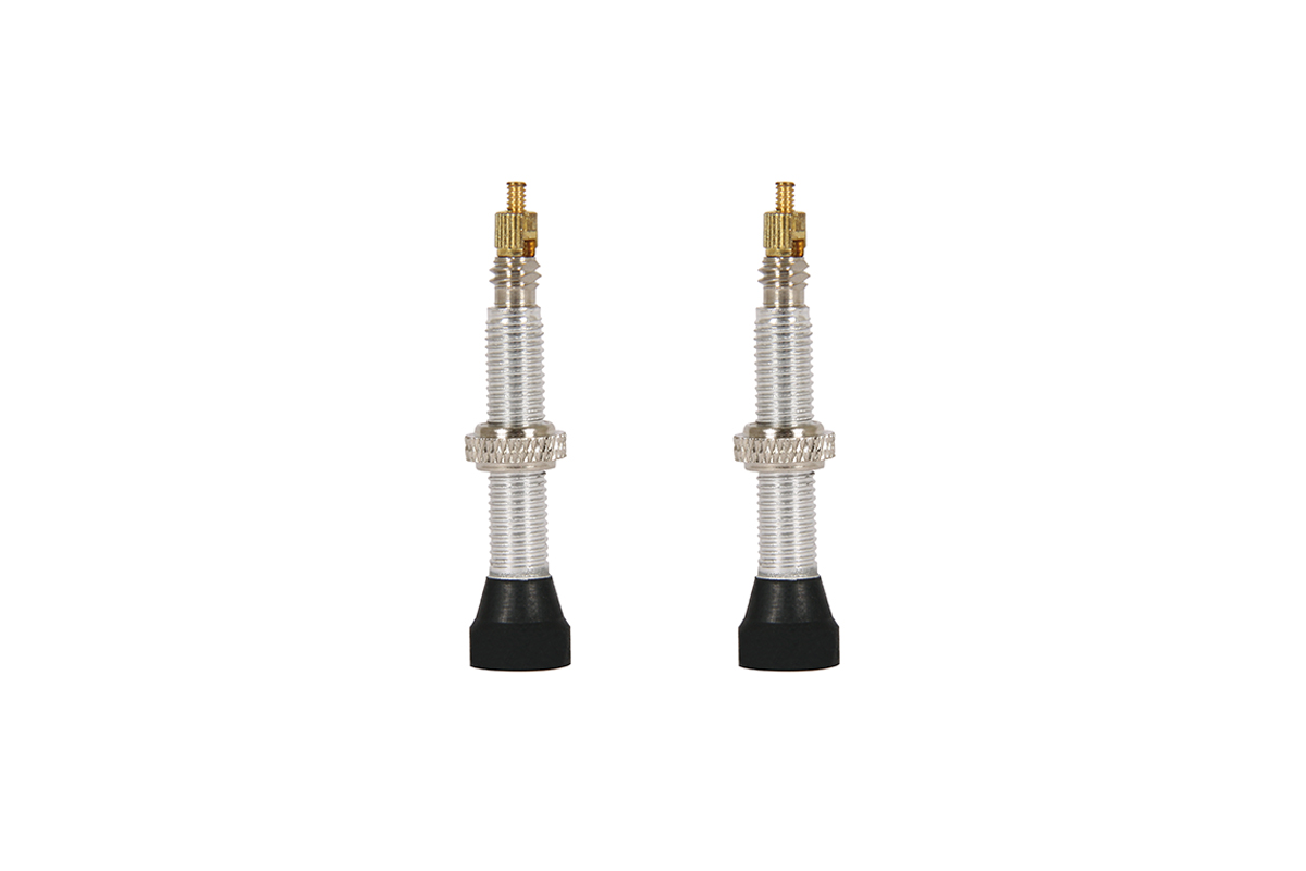 2x valvula para tubelizar bicicleta obus desmontable tipo presta fina