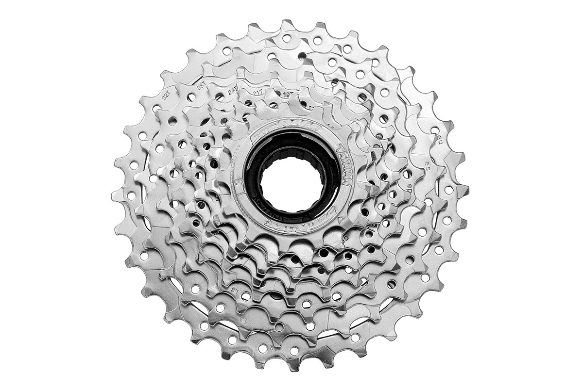 piñón a rosca sunrace mfe60 de 8 velocidades 13-32t para bicicletas de carretera