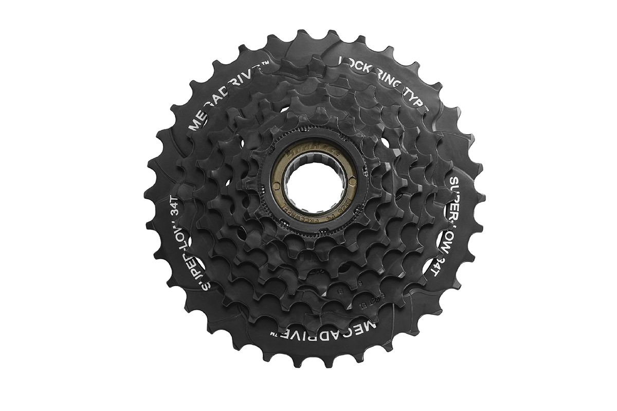 piñón a rosca sunrace mfm300 7v 14-34t para mtb - negro