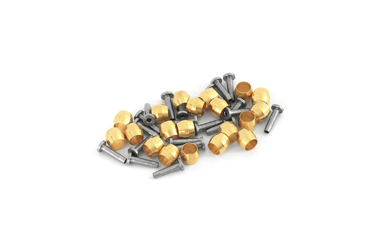 kit ovalillo mas aguja de tubo hidraulico bh90 20u