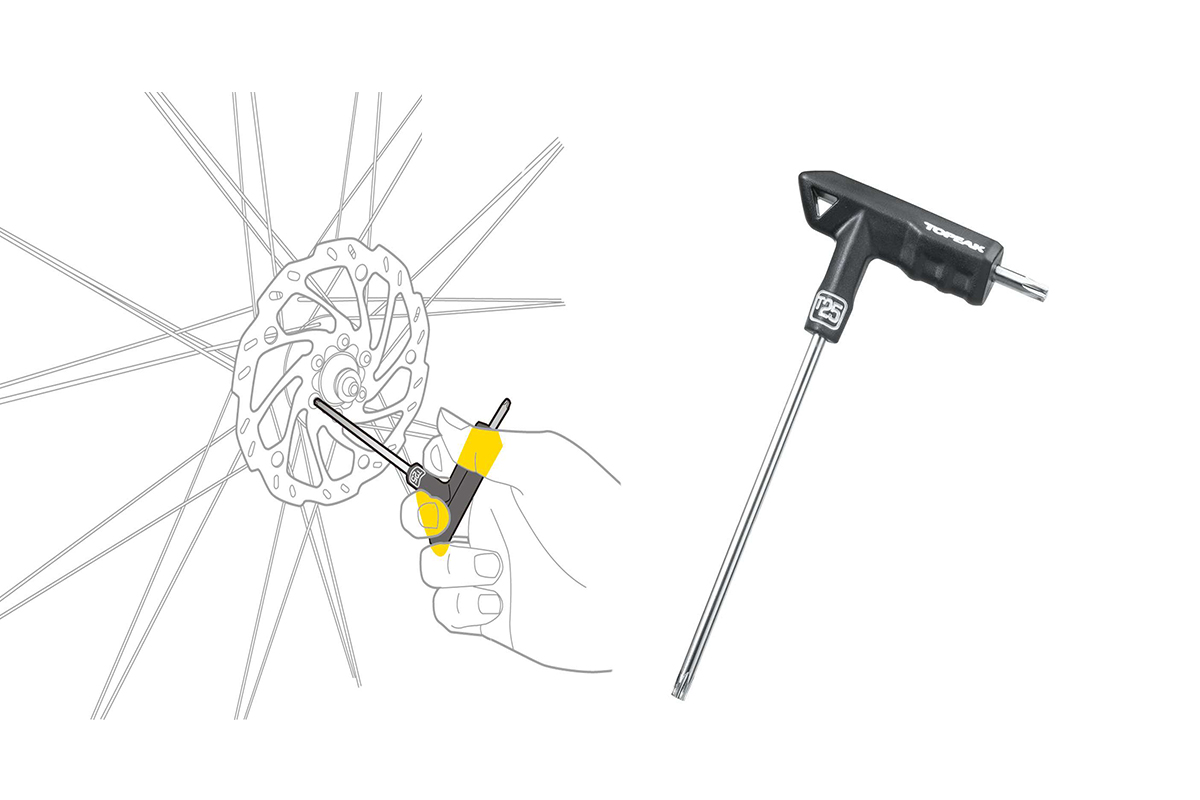 llave herramienta torx t25