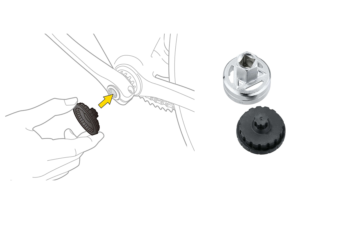 llave herramienta externa de cazoletas