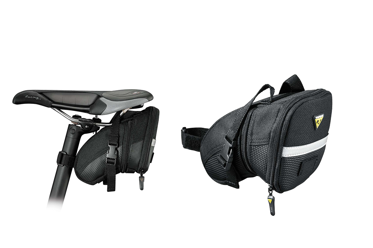 Bolsa a tija de sillín Topeak Aero Wedge - Tamaño S, M, L - Capacidad de 0.66L - - Foto 2 di 4