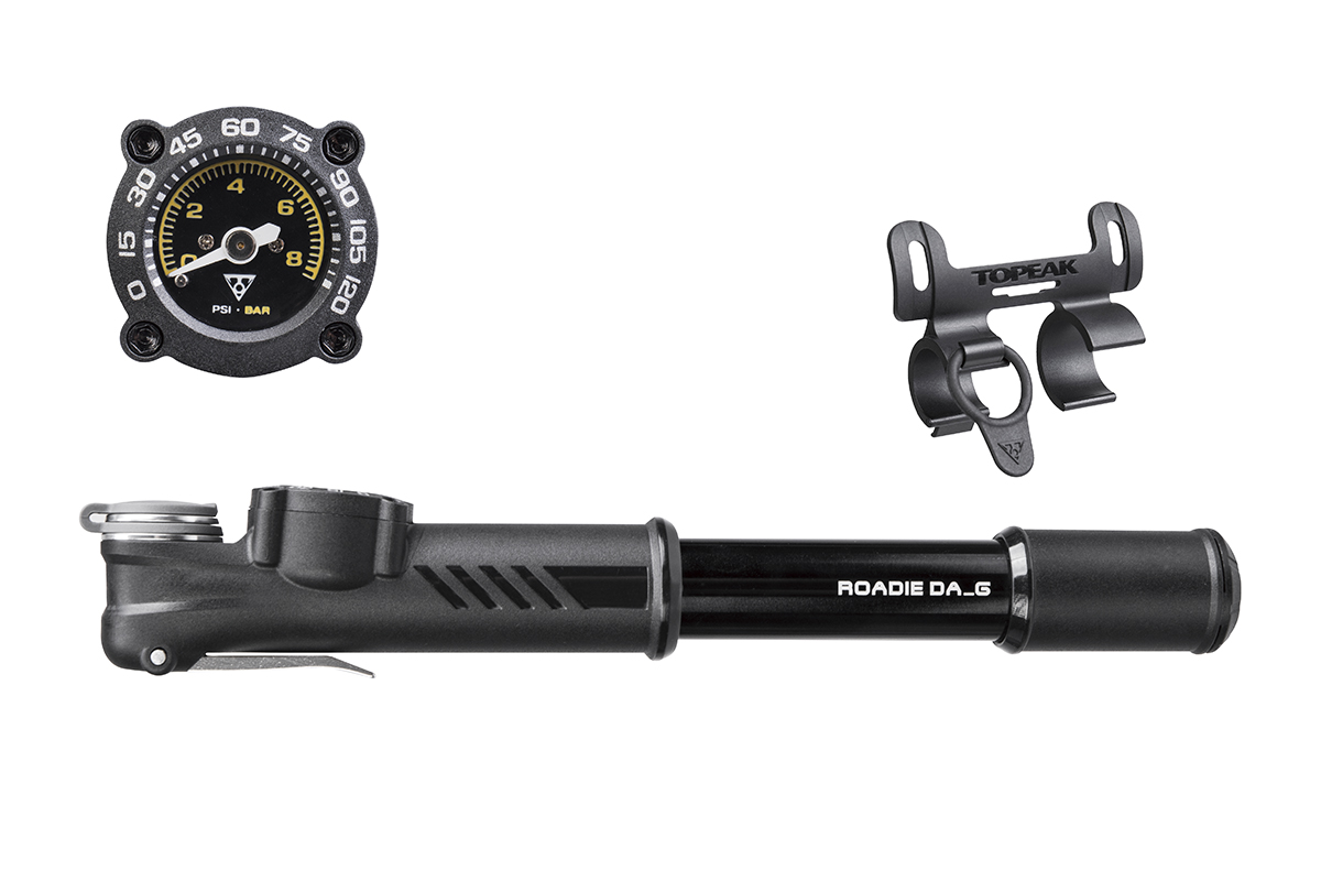 hinchador inflador bicicleta roadie da con manometro
