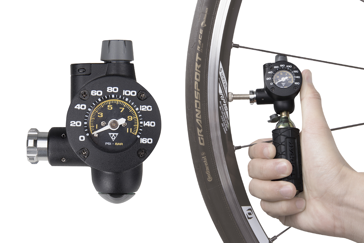 cartucho regulador para bombonas con manometro co2 airbooster