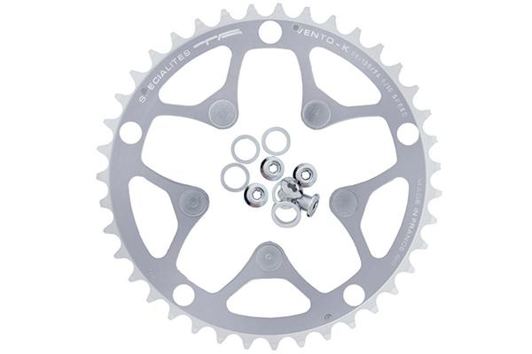 plato para bicicleta intermedio para triple plato c135 campagnolo