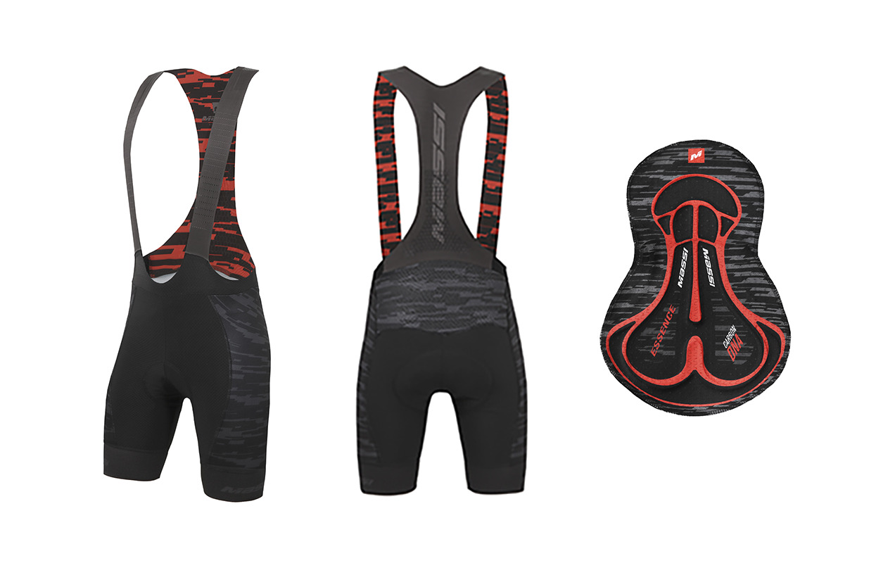Massi Proteam Edition Trägerhose – Kompressionshose Für Rennrad, Mit Carbonpolster & UV-Schutz