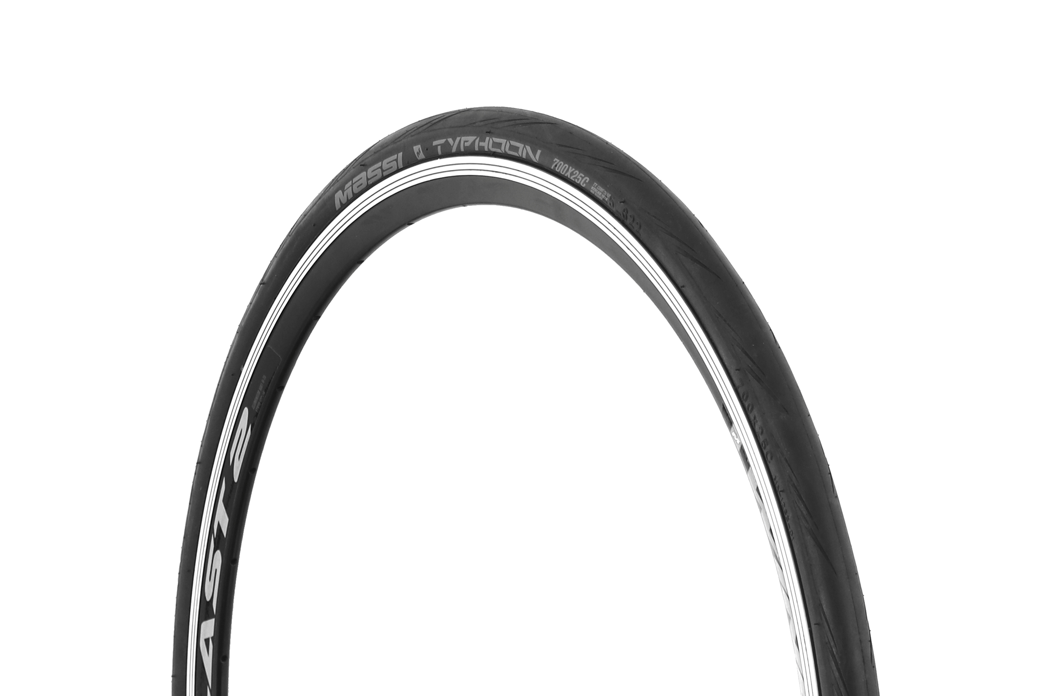cubierta neumatico bicicleta 700x25c a/f typhoon race