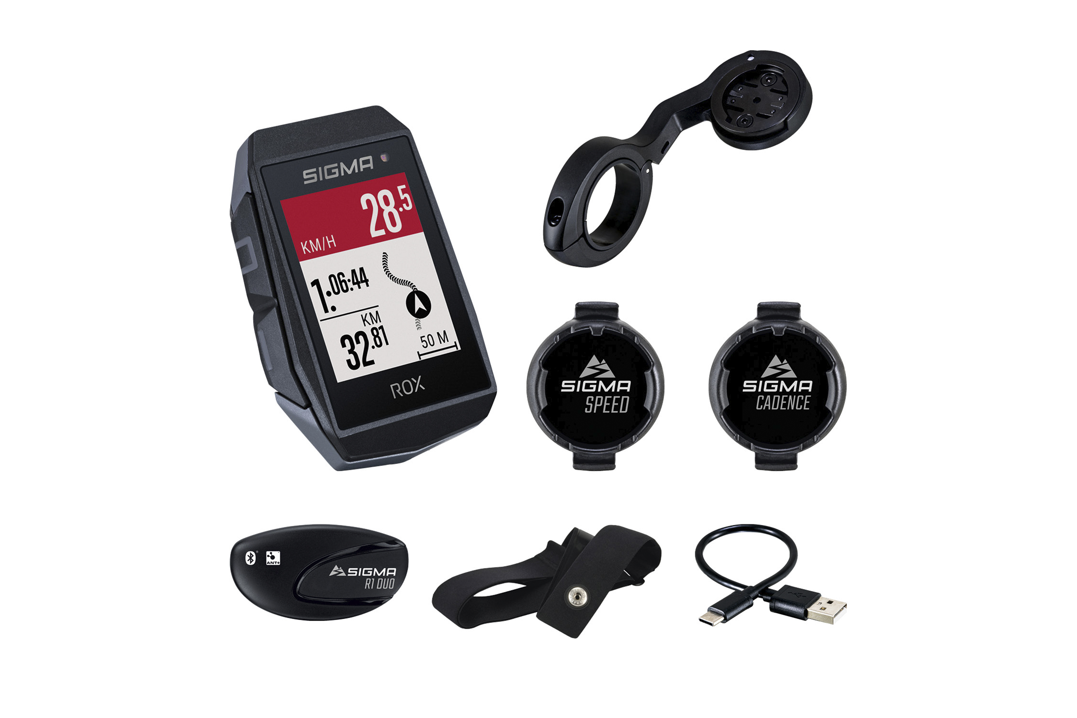 cuentakilometros ciclocomputador rox 11.1 evo sensor set