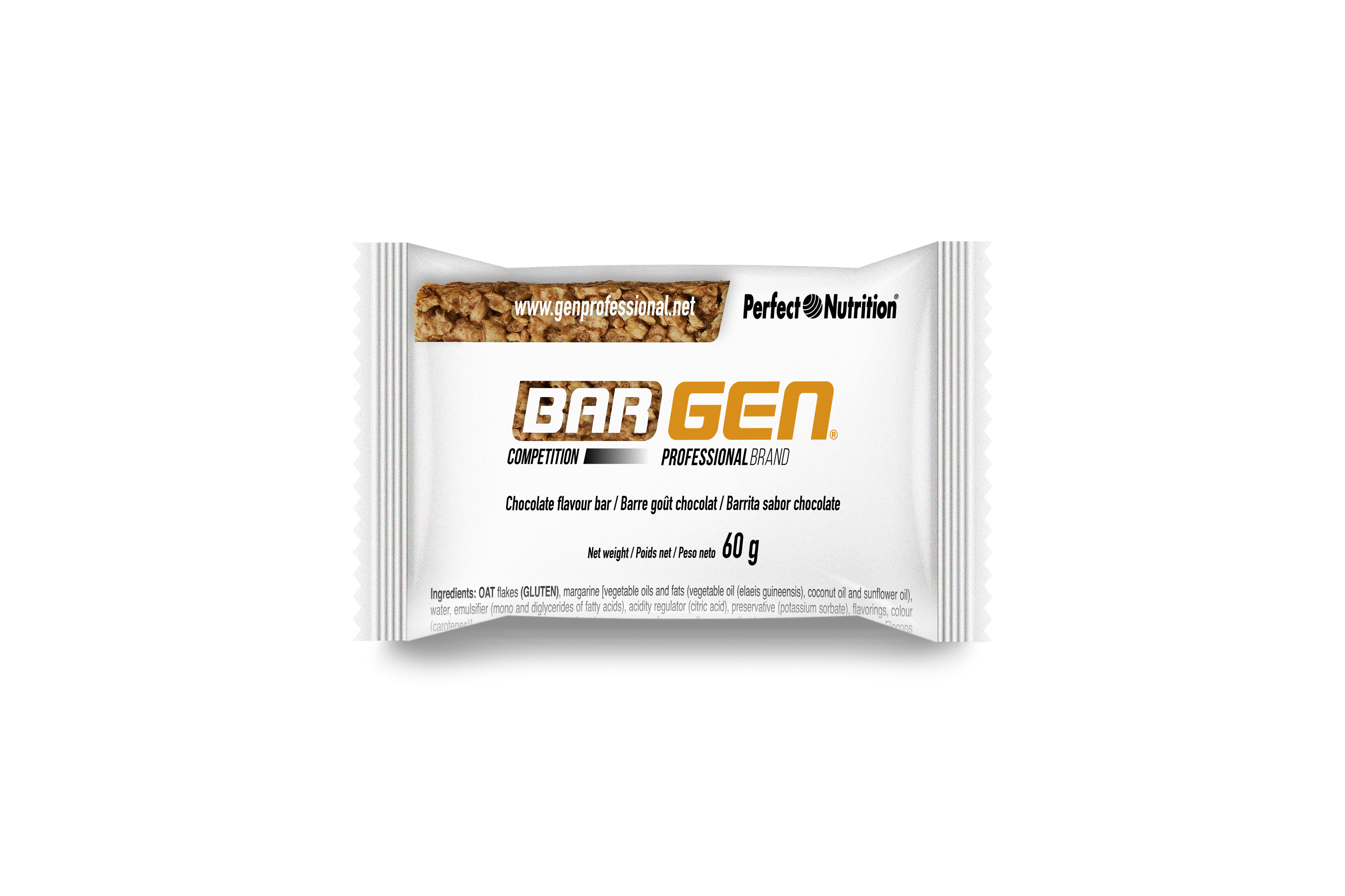 barrita energética competition 60g con avena y vitaminas