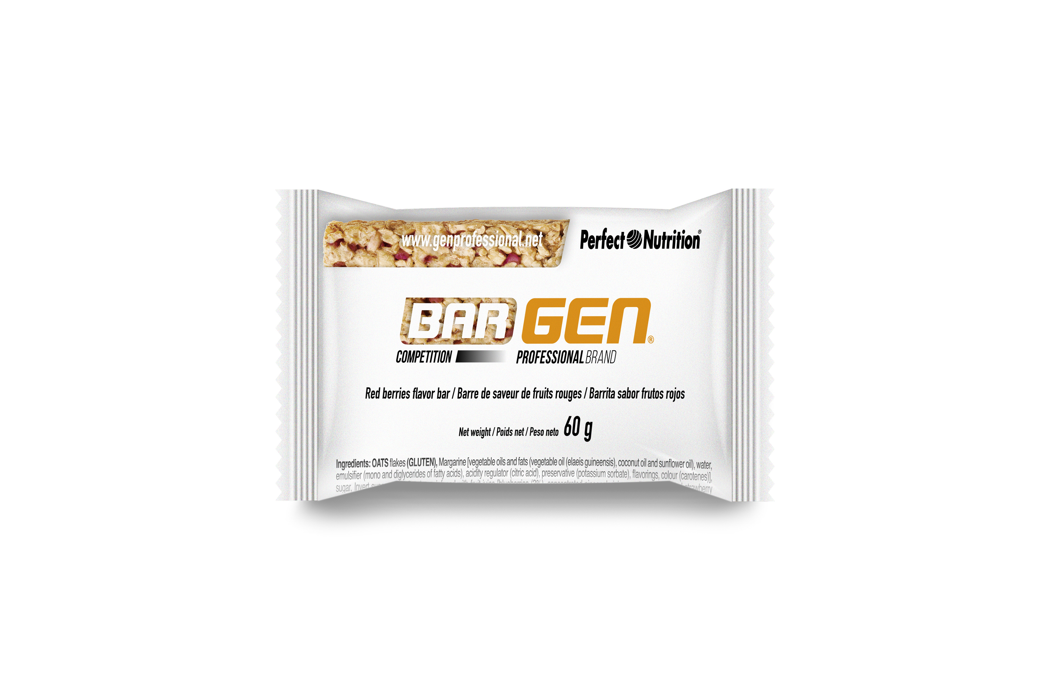 barrita energética competition 60g con avena y vitaminas