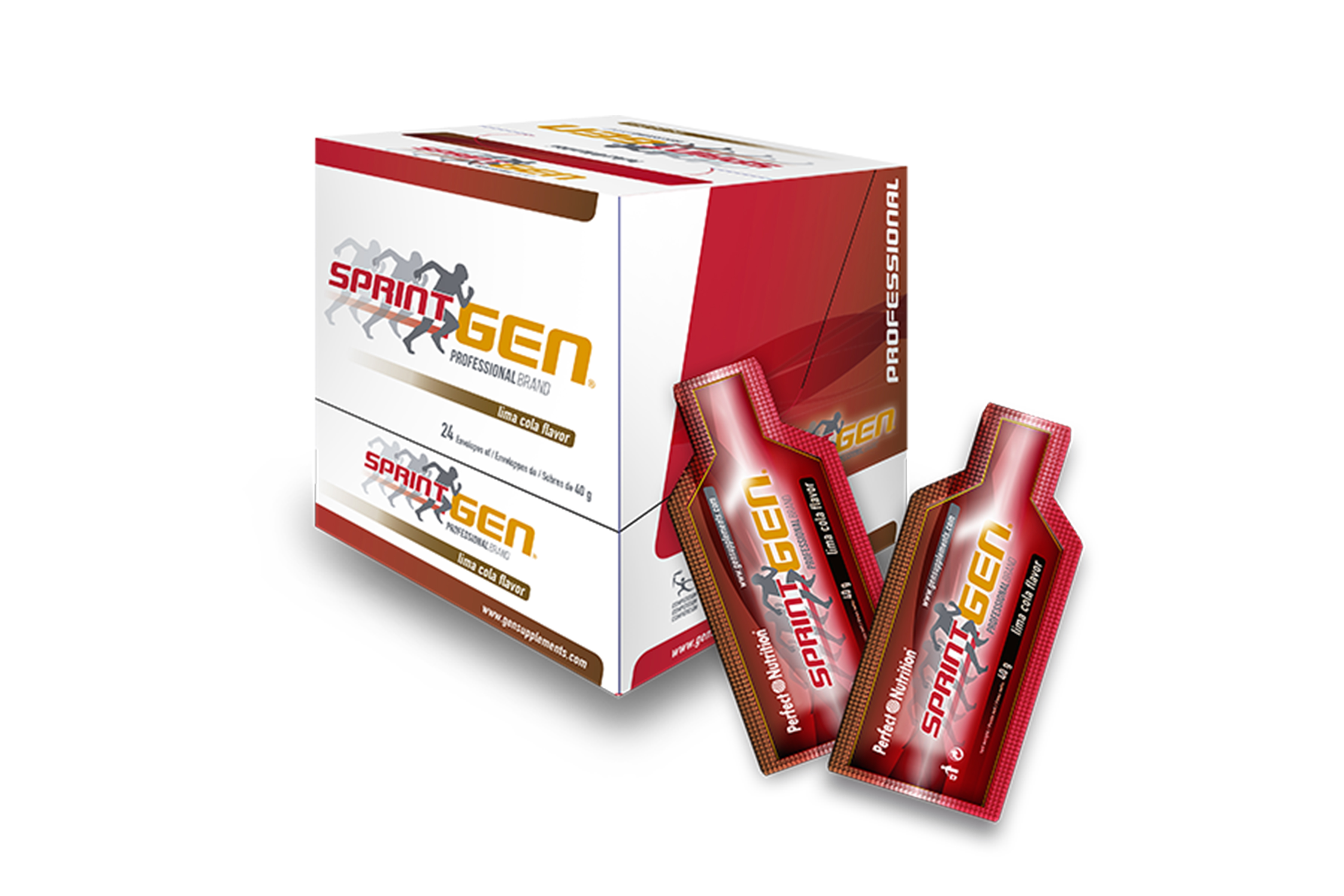 gel energético sprintgen 40 ml - fuente de energía rápida para deportes de alta intensidad