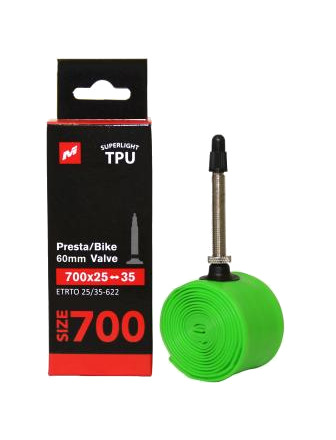 cámara para bicicleta tpu 700x25-35c 60mm