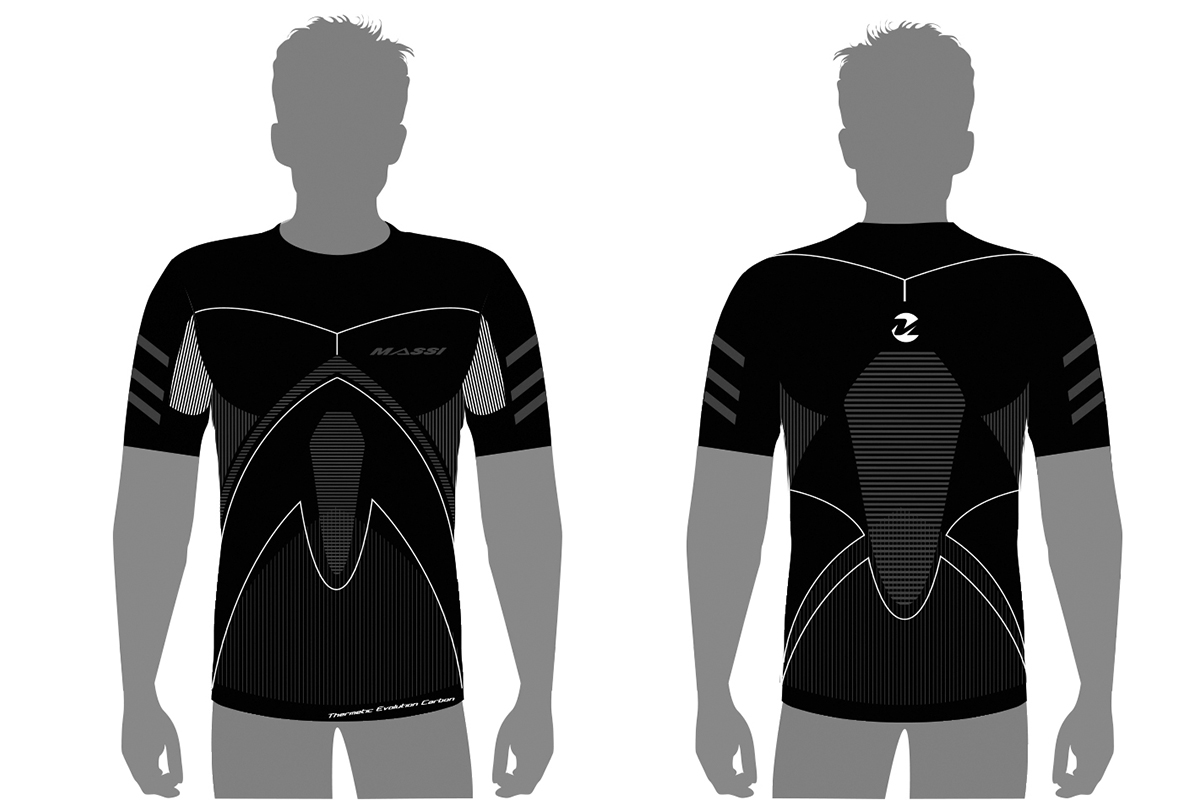 camiseta termica evolut carbon