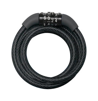 candado antirrobo cable espiral cierre combinacion 120cmx 8mm