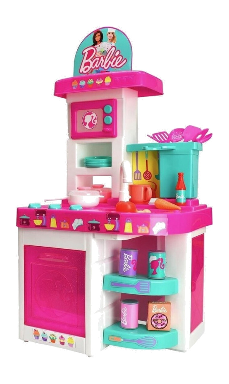cocina de juguete con luz y sonido barbie 5150