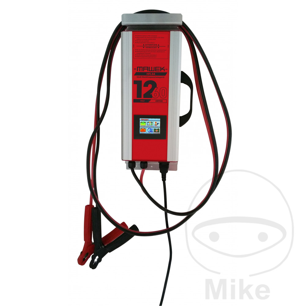 cargador de batería con soporte para pared hfl66 
12v 60a 5 m