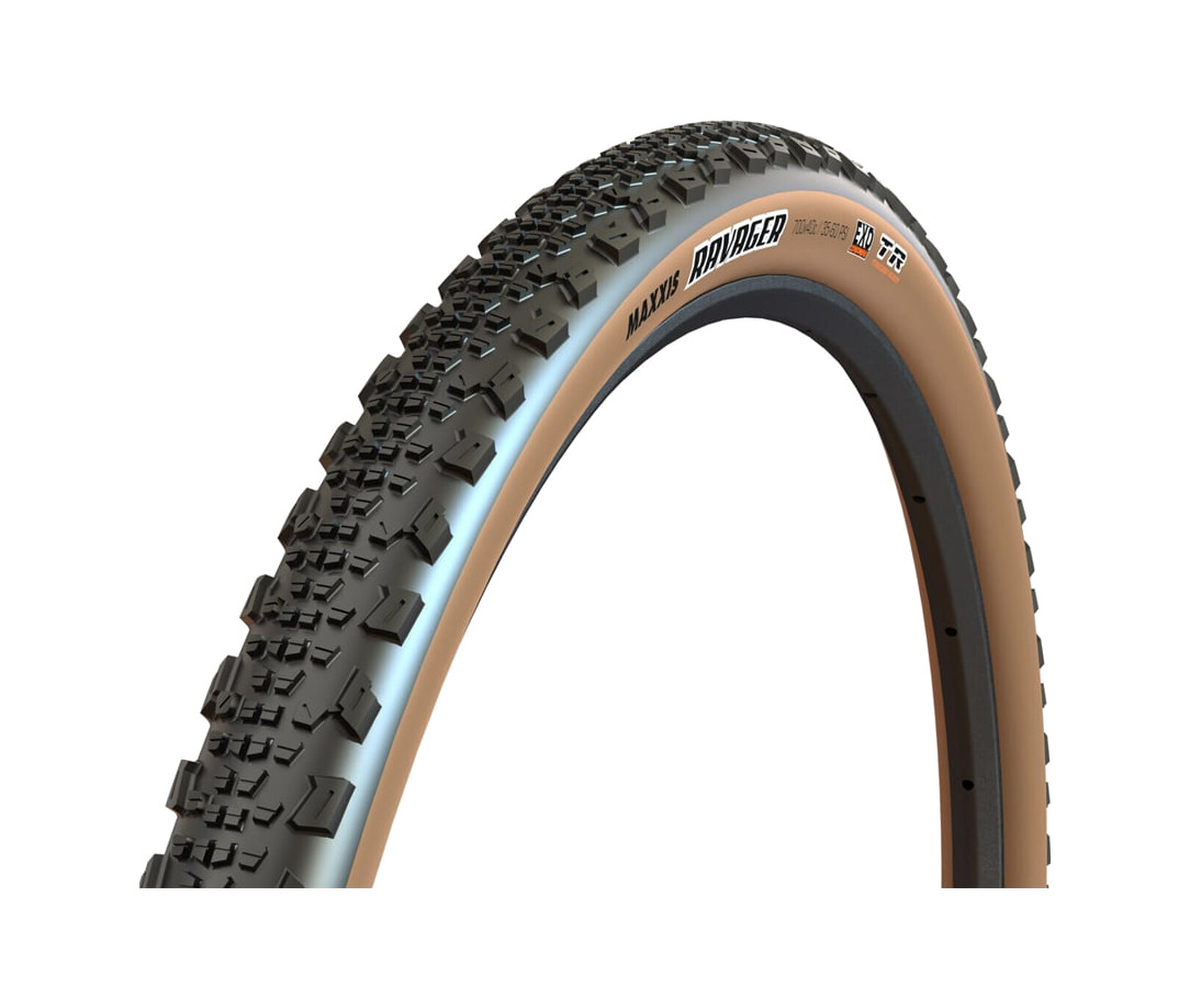cubierta neumático para bicicleta gravel ravager gravel 700x45c 60 tpi silkshield/tr
