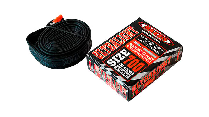 cámara de aire ultraligera para bicicleta 700x23/32c lfvsep48 0.6mm