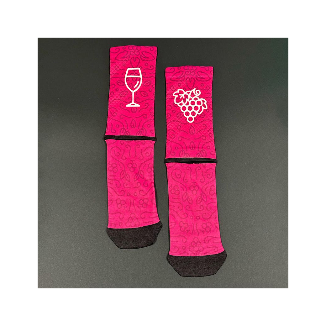calcetines edición limitada de verano wine grapes