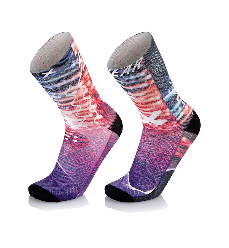 calcetines deportivos estampados fun h16