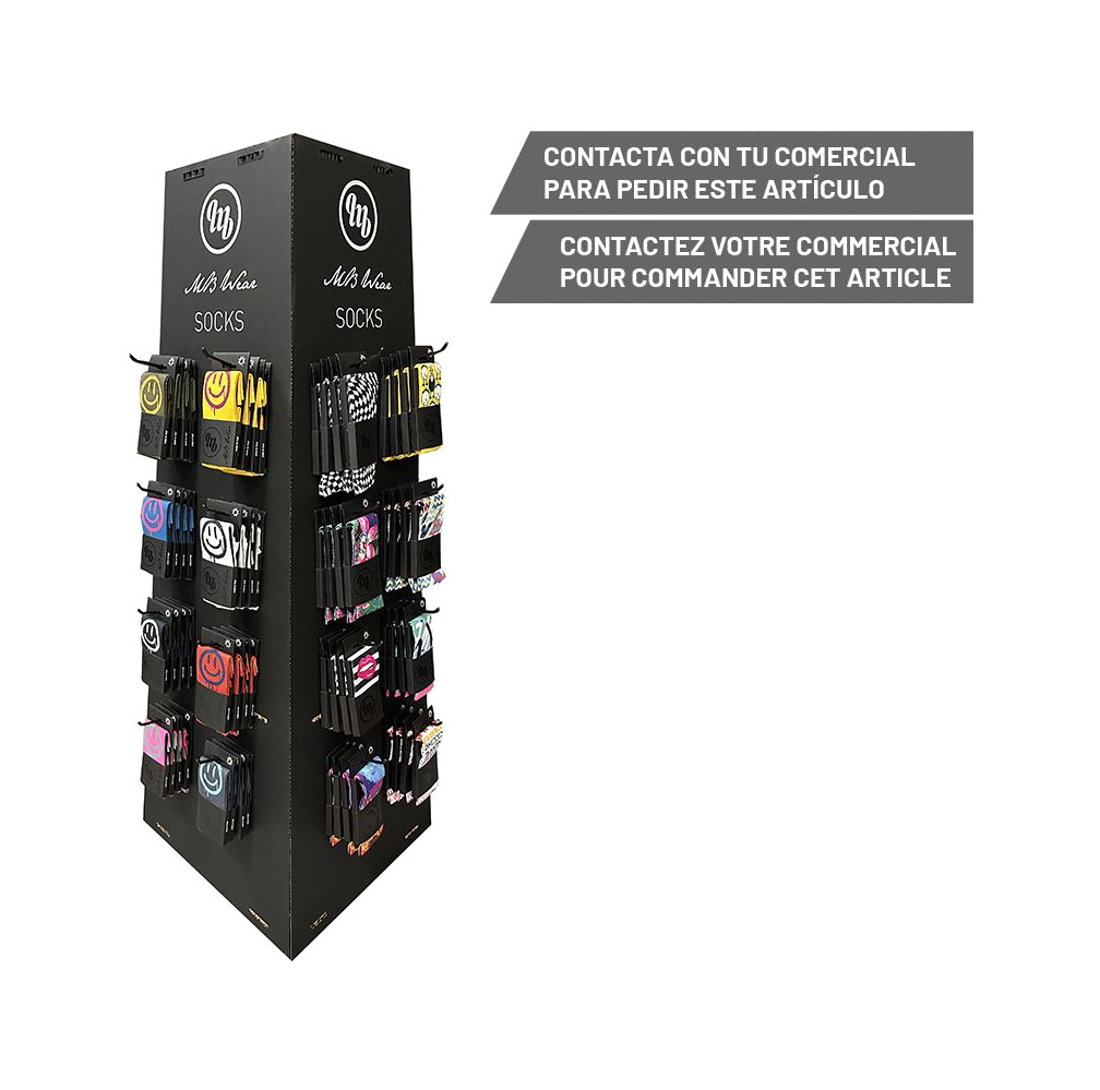 display promocional vertical para tienda 50x140 cm mb wear