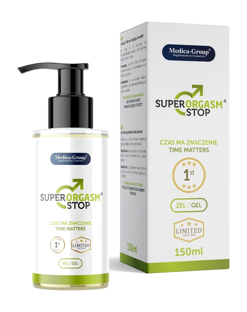 gel íntimo retardante para hombre super-orgasm-stop 150 ml