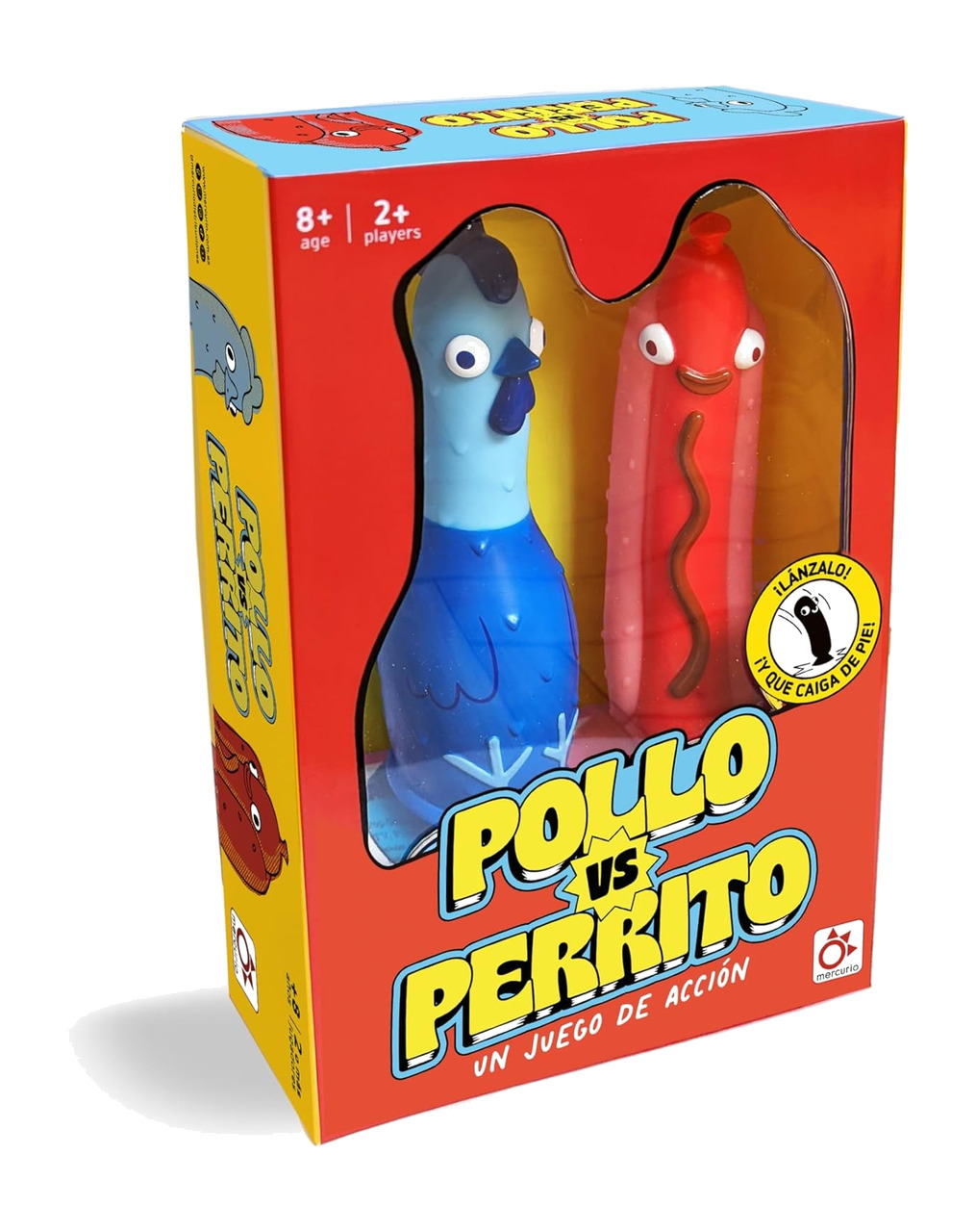 juego de mesa familiar pollo-vs-perrito