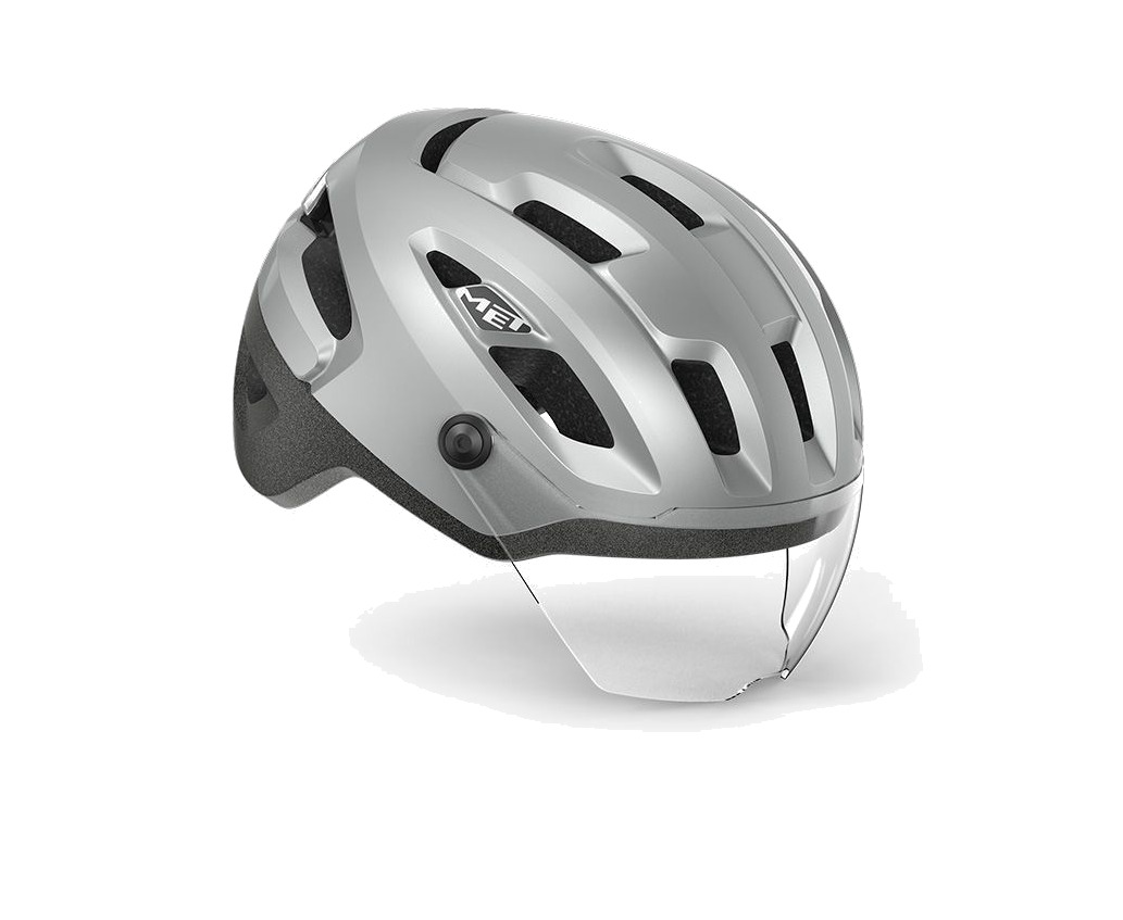 casco bicicleta con pantalla intercity mips