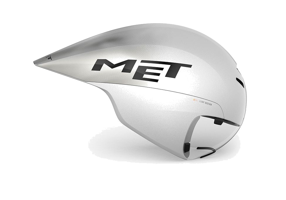 casco de bicicleta con diseño aerodinámico y acabado brillante drone wide body ii alico brillo