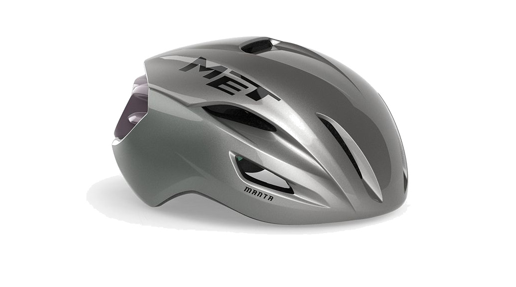 casco aerodinámico de ciclismo acabado brillante manta mips