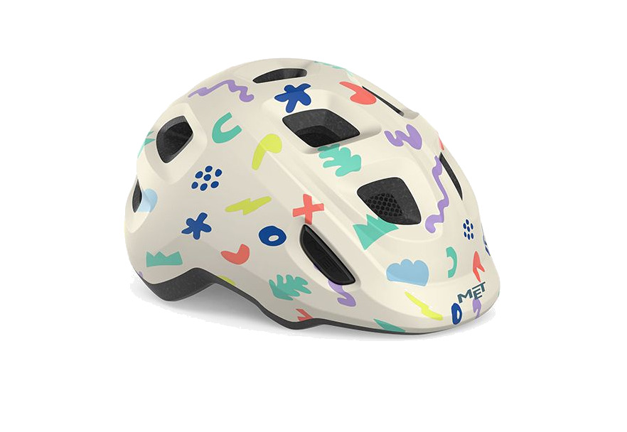 casco para bicicleta hooray iconos mate